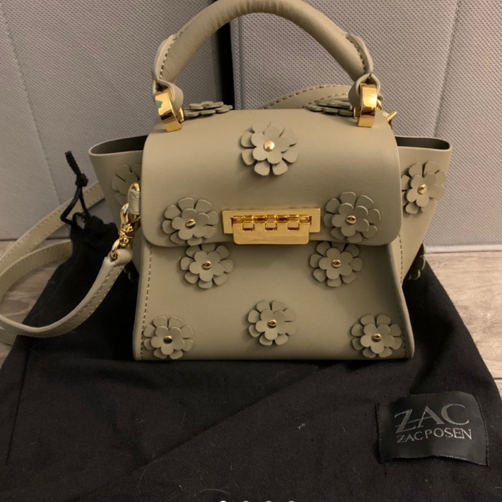 Zac By Zac Posen Mini Eartha Bag in beige!
